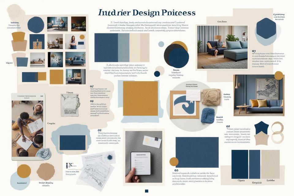 Collage de procesos de diseño