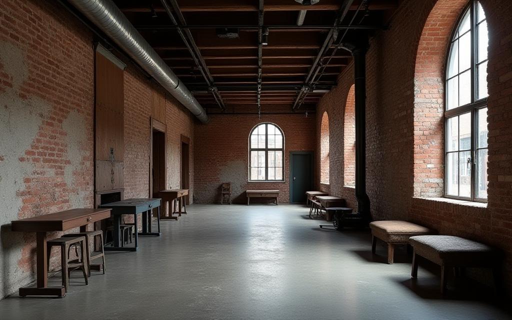 Antes del Loft industrial en Malasaña